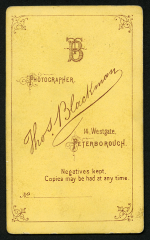 cdv by Thomas Blackman
