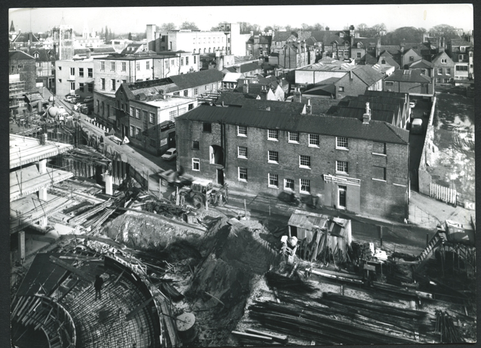 Lion Yard Development in progress