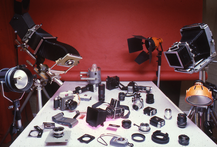 Cameras and other equipment used by Frank Bird Photographers