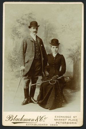 Cabinet photograph by Blackman and Co