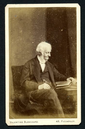 Valentine Blanchard carte de visite