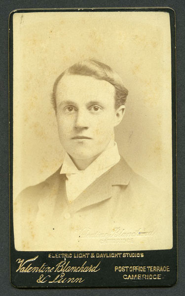 Valentine Blanchard and Lunn carte de visite