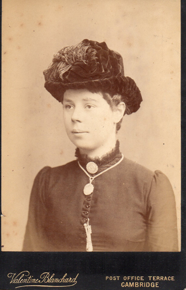 Early example of Valentine Blanchard's work after he took ovber the Post Office terrace Studio Cambridge