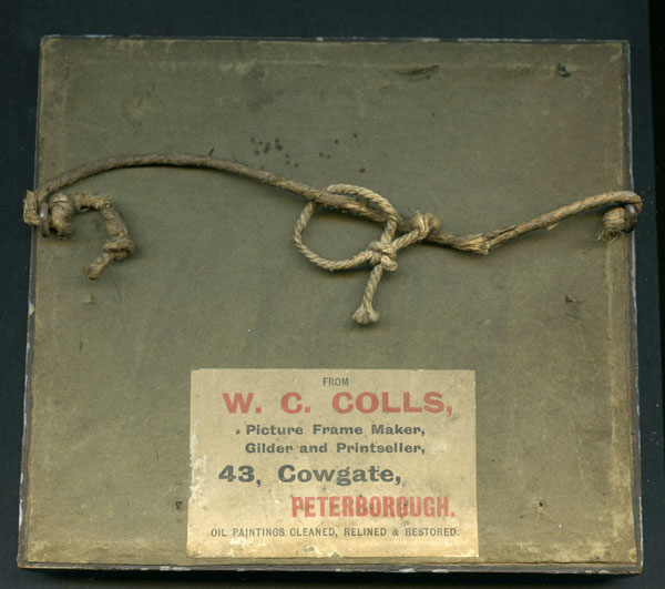 Label for WC Colls, Peterborough
