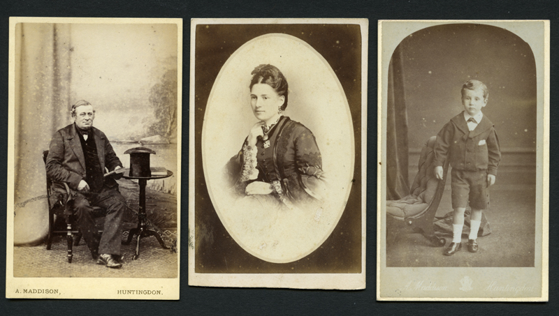 3 Cartes de visite by Maddison