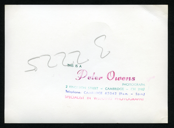 Backstamp for Peter Owens
