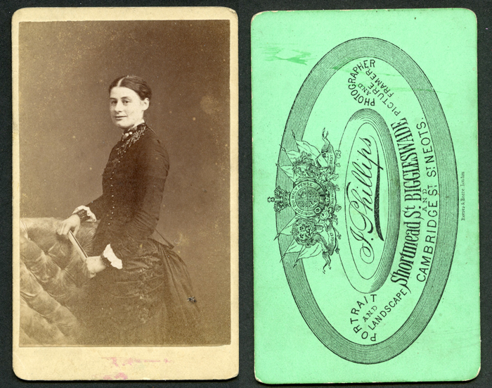 J Phillips carte de visite