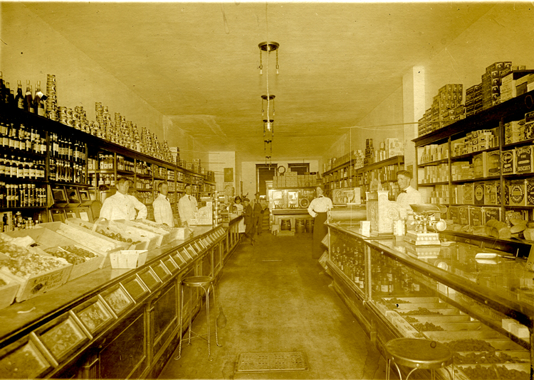 Interior of unknown shop