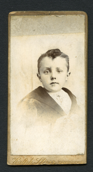 Midget Ralph Starr carte de visite