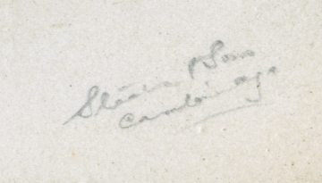Details or Stearn's signature on the above two prints