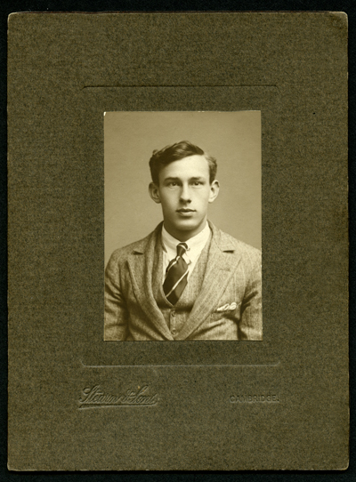 Photo of young man by Stearn & Sons