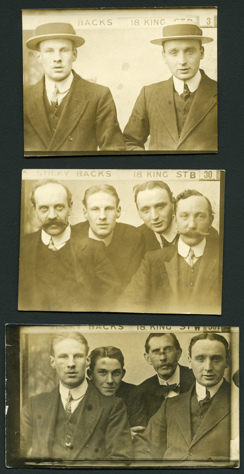 Stickyback photos form 18 King Street, but which town?