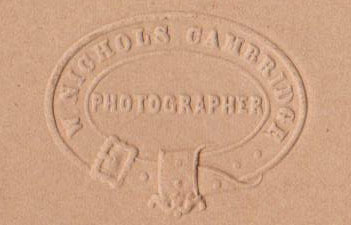 embossed mark from mount of the above